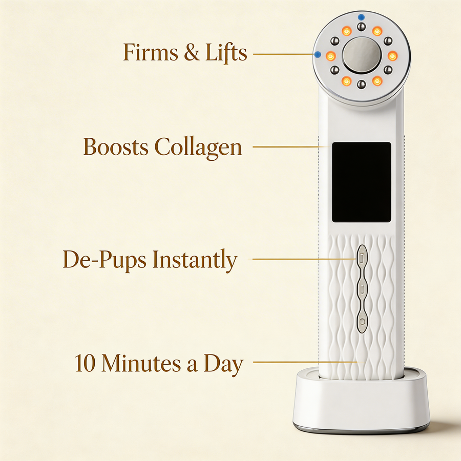 AuraLift Pro™ — EMS Microcurrent Facial Device for Lifting & Tightening