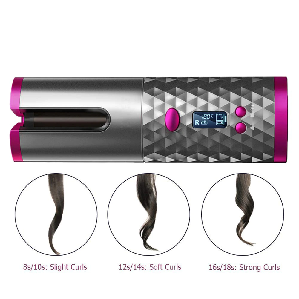 Timeless Glow™ Portable Hair Curler